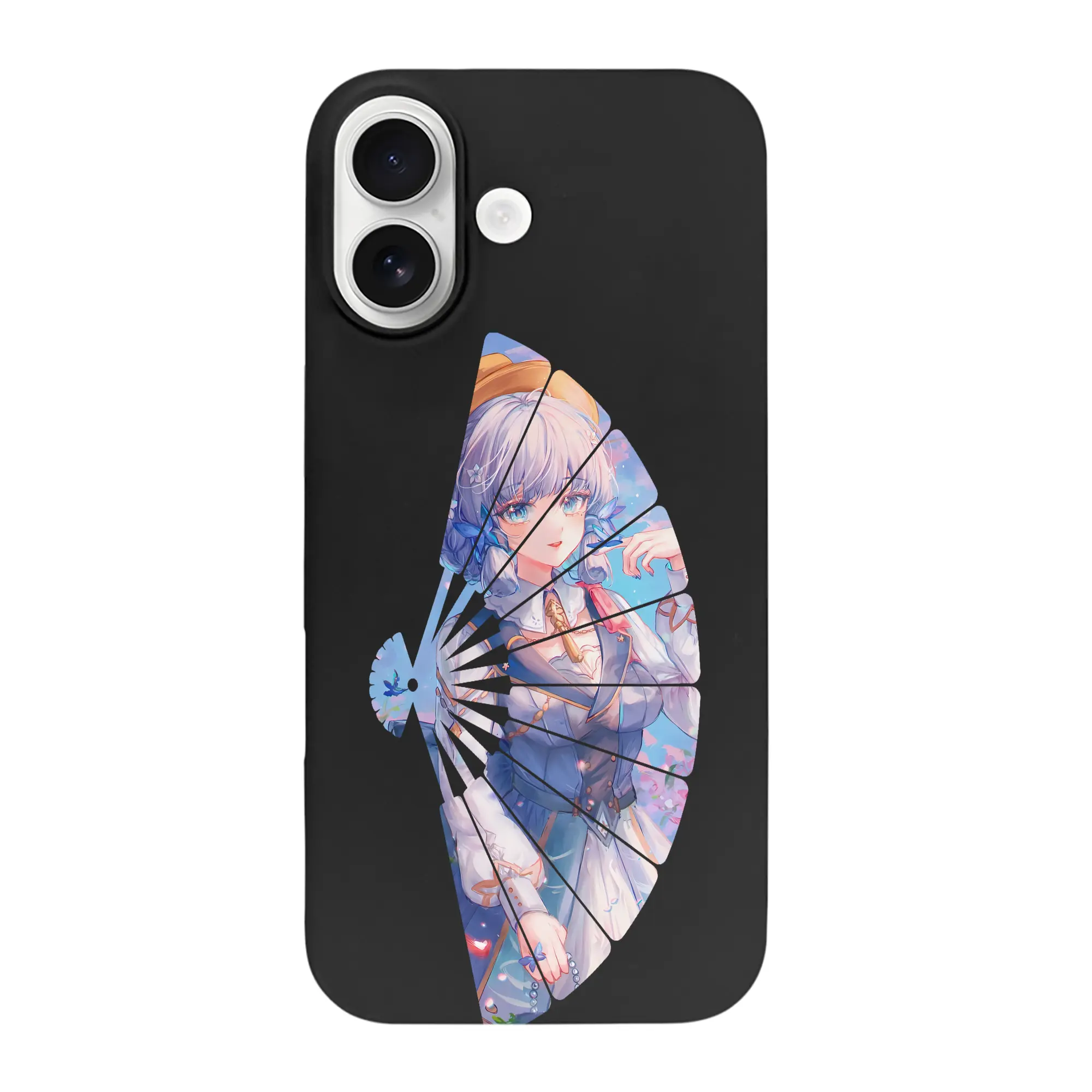 原 神 グッズ 神里綾華 - iPhone 17 シリーズ シリコンケース 薄型 耐衝撃 指紋防止 ソフトタッチカバー 精密フィット 傷防止 保護ケース iPhone 17/17 Air/17 Pro/17 Pro Max 対応